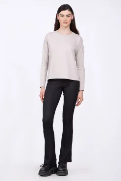Pantalons*Gertrude Pantalon Ajuste Coupe Flare Minerva Black