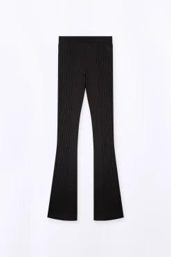 Pantalons*Gertrude Pantalon Ajuste Coupe Flare Minerva Black