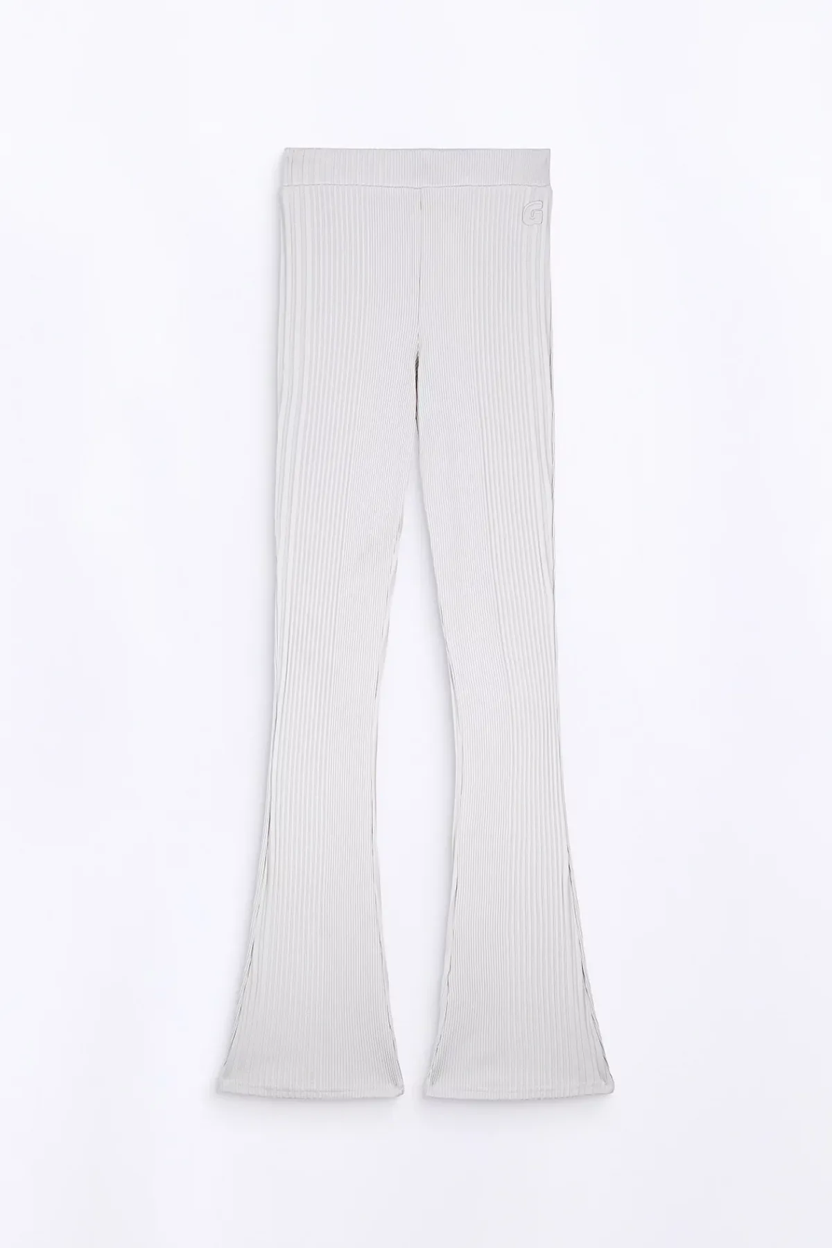 Pantalons*Gertrude Pantalon Ajuste Coupe Flare Minerva Ciment