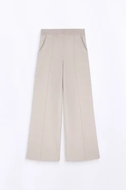 Pantalons*Gertrude Pantalon Ample En Maille Annie Ciment