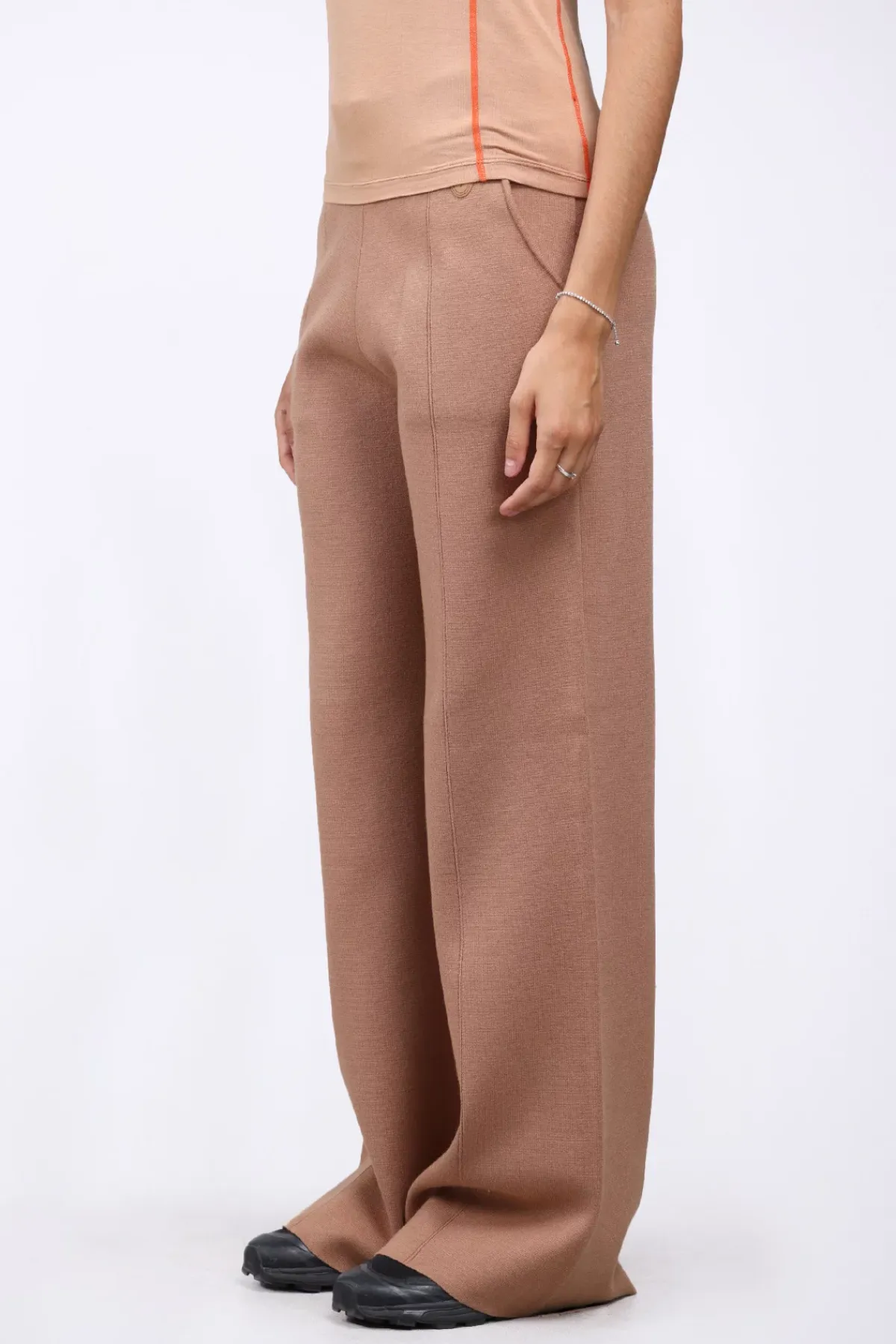 Pantalons*Gertrude Pantalon Ample En Maille Annie Liege