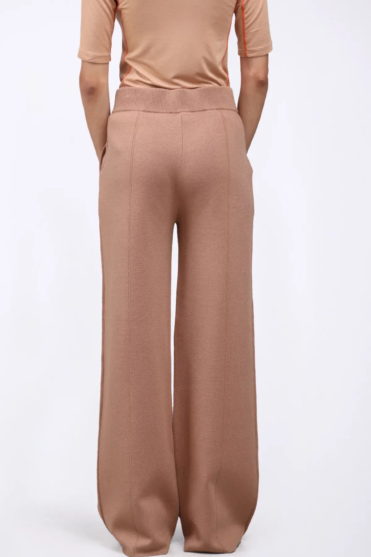 Pantalons*Gertrude Pantalon Ample En Maille Annie Liege