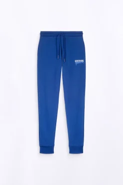 Pantalons*Gertrude Pantalon De Jogging Unisexe Marvin Br Worker Blue
