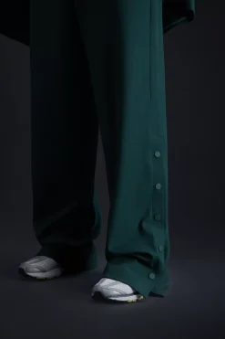 Pantalons*Gertrude Pantalon De Tailleur Ample Ariane Dark Green