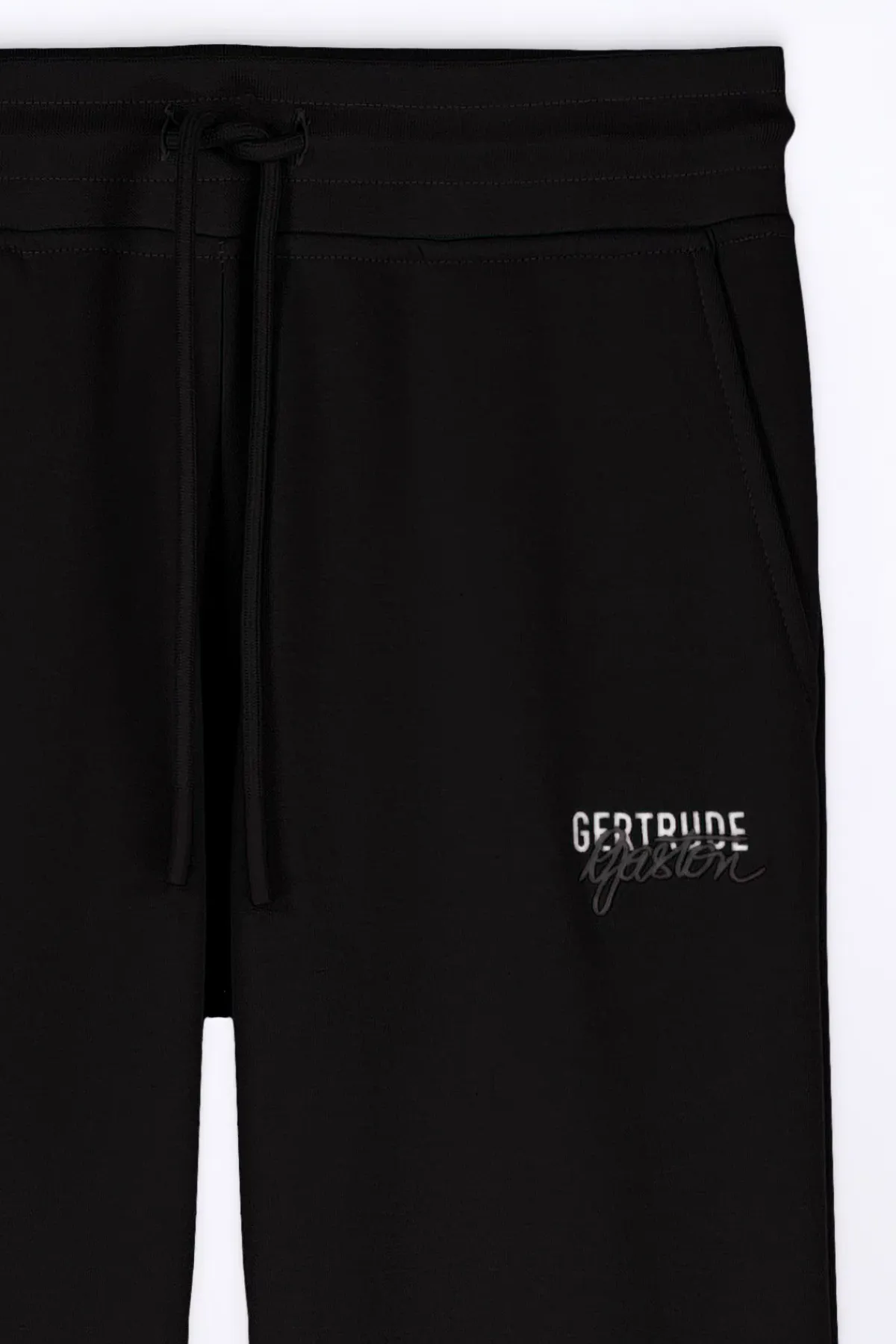Pantalons*Gertrude Pantalon Jogging Flare Taille Haute Nanou Black