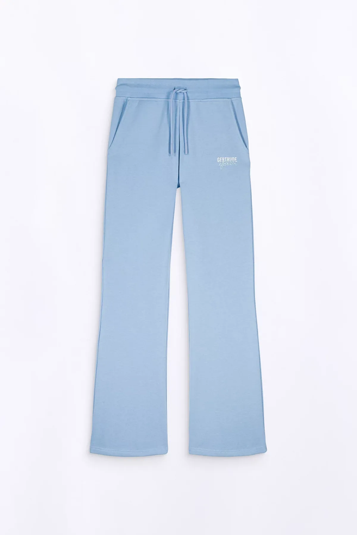 Pantalons*Gertrude Pantalon Jogging Flare Taille Haute Nanou Hortensia