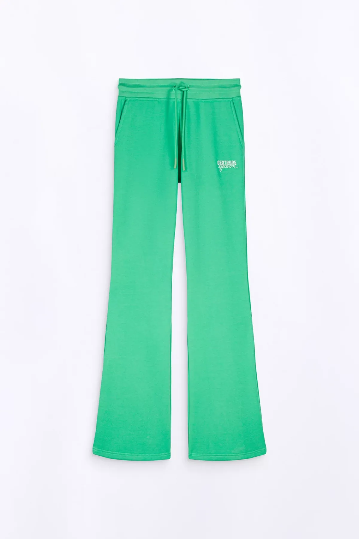 Pantalons*Gertrude Pantalon Jogging Flare Taille Haute Nanou Opaline