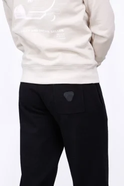 Pantalons*Gertrude Pantalon Unisexe En Maille Coupe Jogging Maxime Black