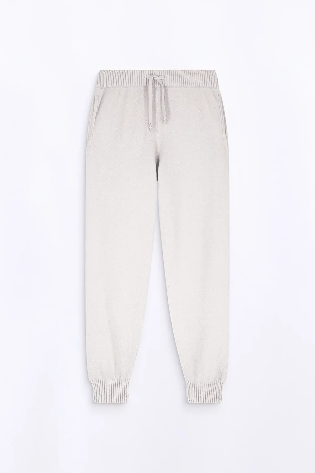 Pantalons*Gertrude Pantalon Unisexe En Maille Coupe Jogging Maxime Ciment