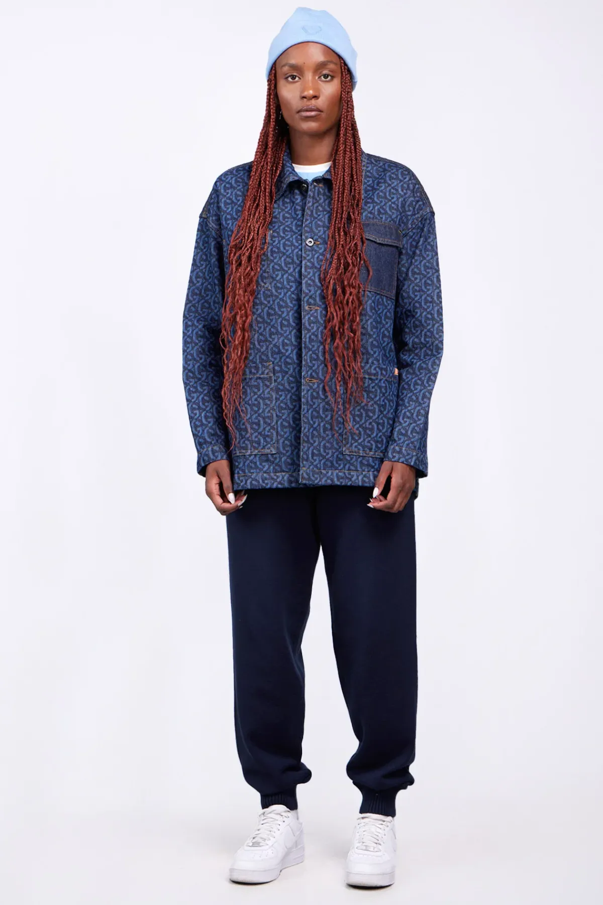 Pantalons*Gertrude Pantalon Unisexe En Maille Coupe Jogging Maxime Night