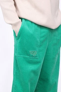 Pantalons*Gertrude Pantalon Unisexe Facon Velours Cotele Axel Absinthe