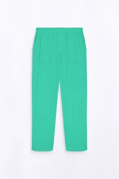 Pantalons*Gertrude Pantalon Unisexe Facon Velours Cotele Axel Absinthe