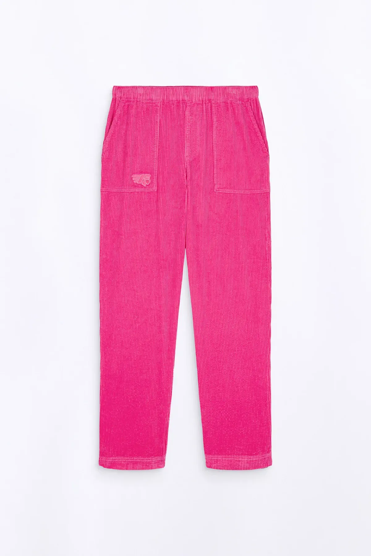 Pantalons*Gertrude Pantalon Unisexe Facon Velours Cotele Axel Magenta