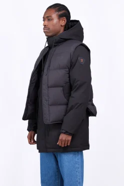 Doudounes Longues*Gertrude Parka 3 En 1 En Neoprene Marcus Black