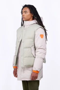 Doudounes Longues*Gertrude Parka 3 En 1 En Neoprene Marcus Ciment