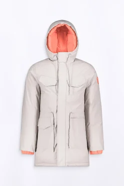 Doudounes Longues*Gertrude Parka 3 En 1 En Neoprene Marcus Ciment
