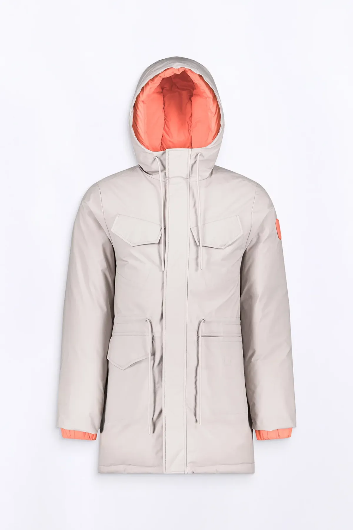 Doudounes Longues*Gertrude Parka 3 En 1 En Neoprene Marcus Ciment
