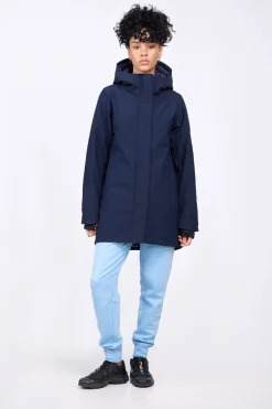 Doudounes Longues*Gertrude Parka En Neoprene Christina Night
