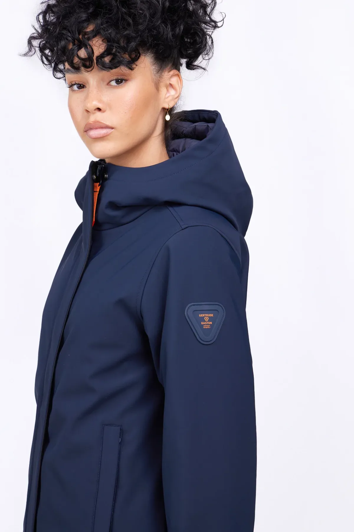Doudounes Longues*Gertrude Parka En Neoprene Christina Night