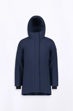 Doudounes Longues*Gertrude Parka En Neoprene Christina Night