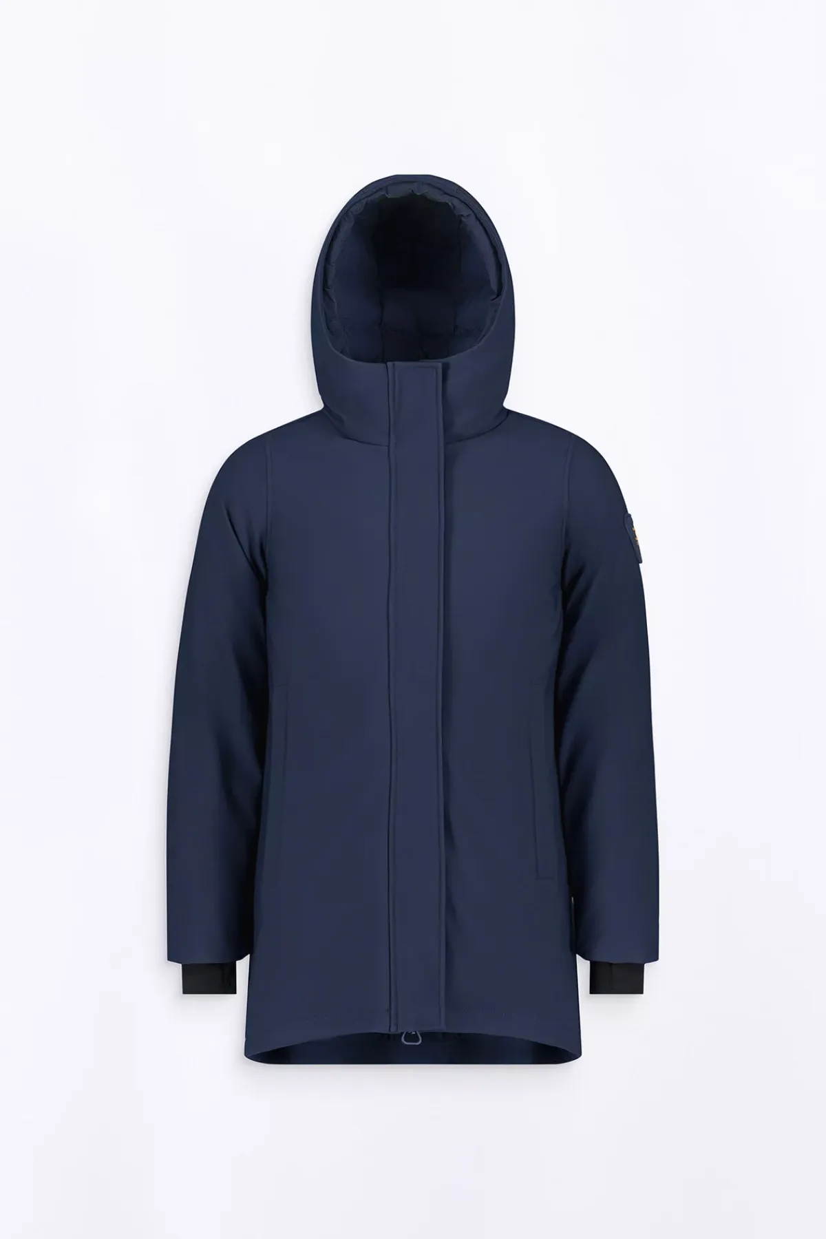 Doudounes Longues*Gertrude Parka En Neoprene Christina Night