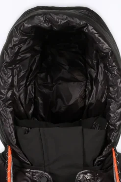 Doudounes Longues*Gertrude Parka Reversible 4 En 1 En Neoprene Tracy Black