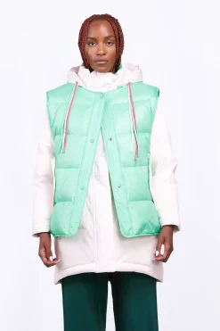 Doudounes Longues*Gertrude Parka Reversible 4 En 1 En Neoprene Tracy Blossom