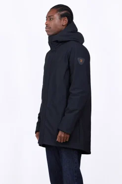 Vestes*Gertrude Parka Technique En Neoprene Epais Victor Black