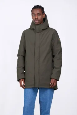 Vestes*Gertrude Parka Technique En Neoprene Epais Victor Kaki
