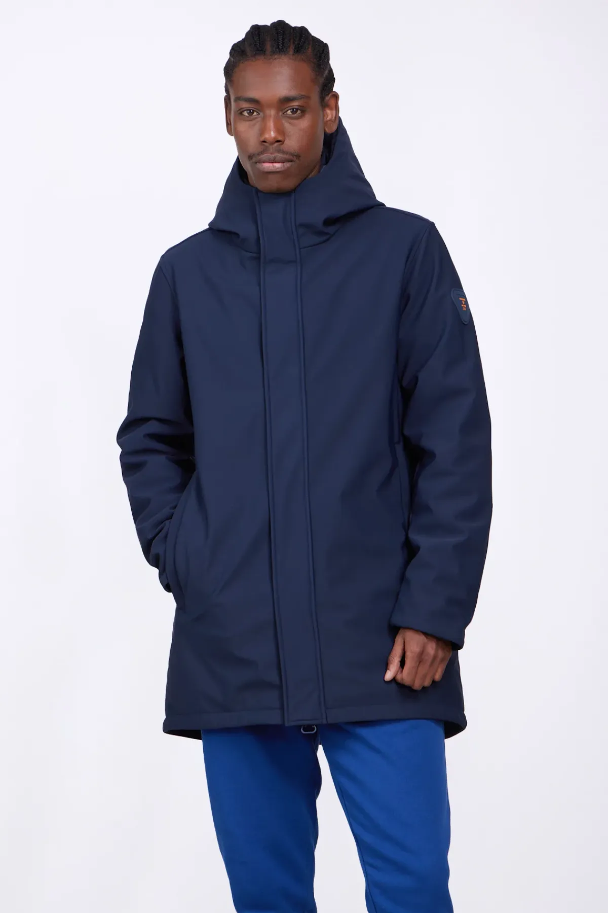 Vestes*Gertrude Parka Technique En Neoprene Epais Victor Night