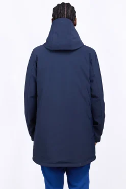 Vestes*Gertrude Parka Technique En Neoprene Epais Victor Night