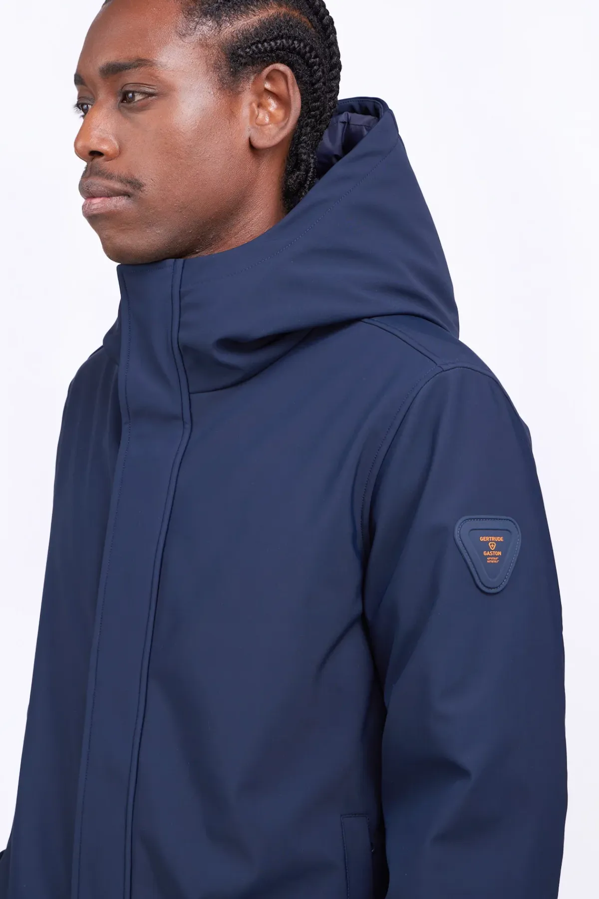 Vestes*Gertrude Parka Technique En Neoprene Epais Victor Night