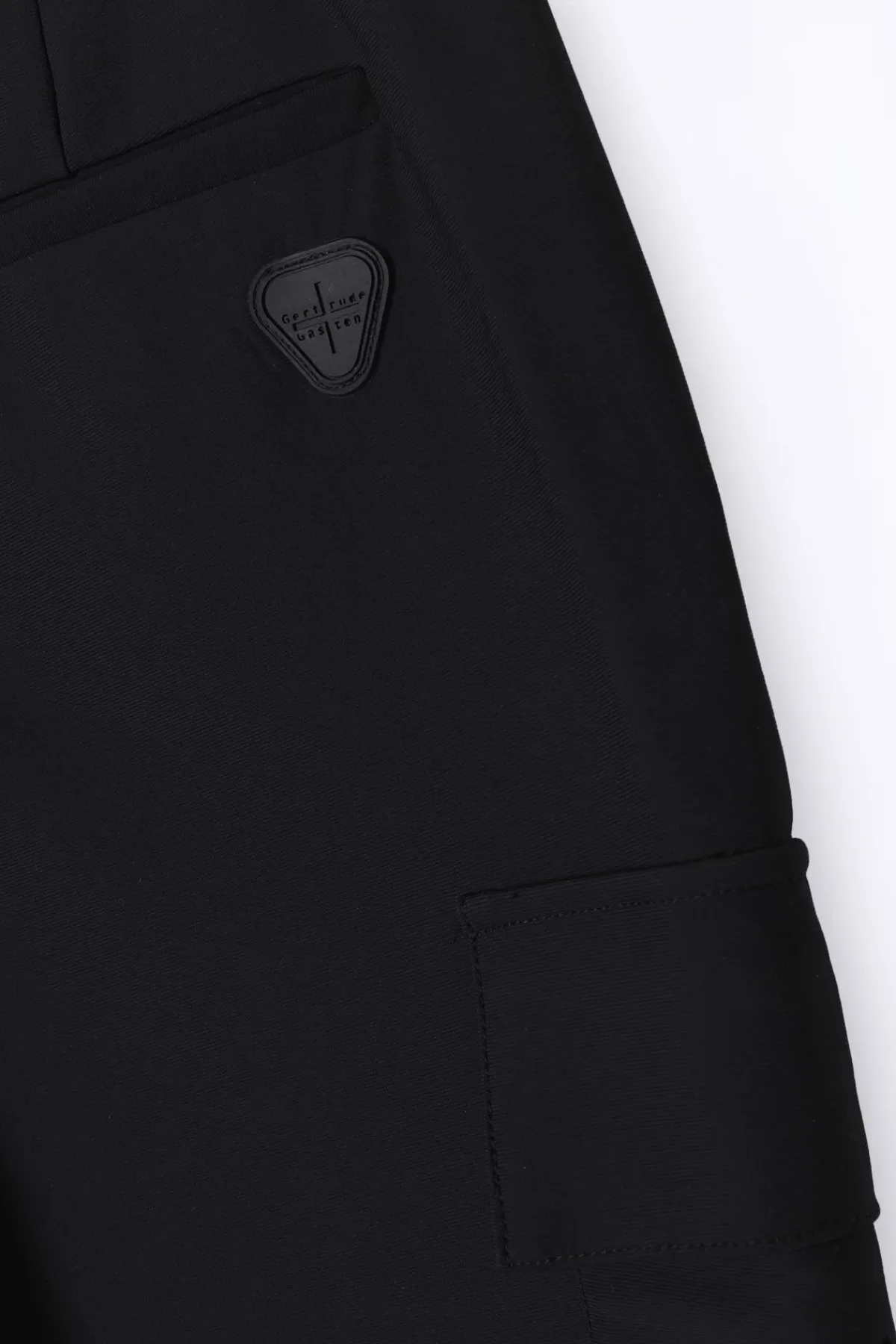 Pantalons*Gertrude Patalon Droit Coupe Cargo Daniel Black