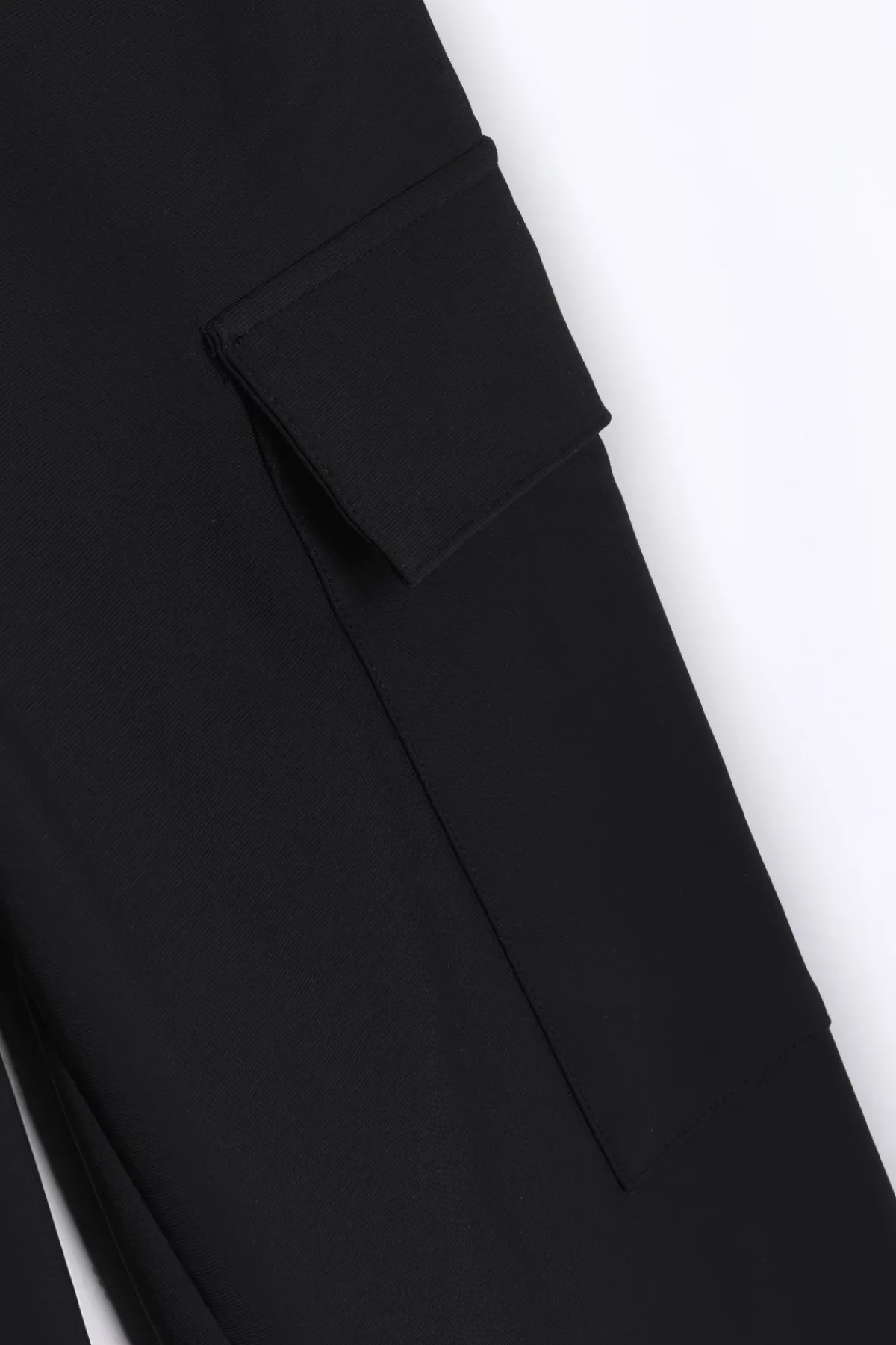 Pantalons*Gertrude Patalon Droit Coupe Cargo Daniel Black