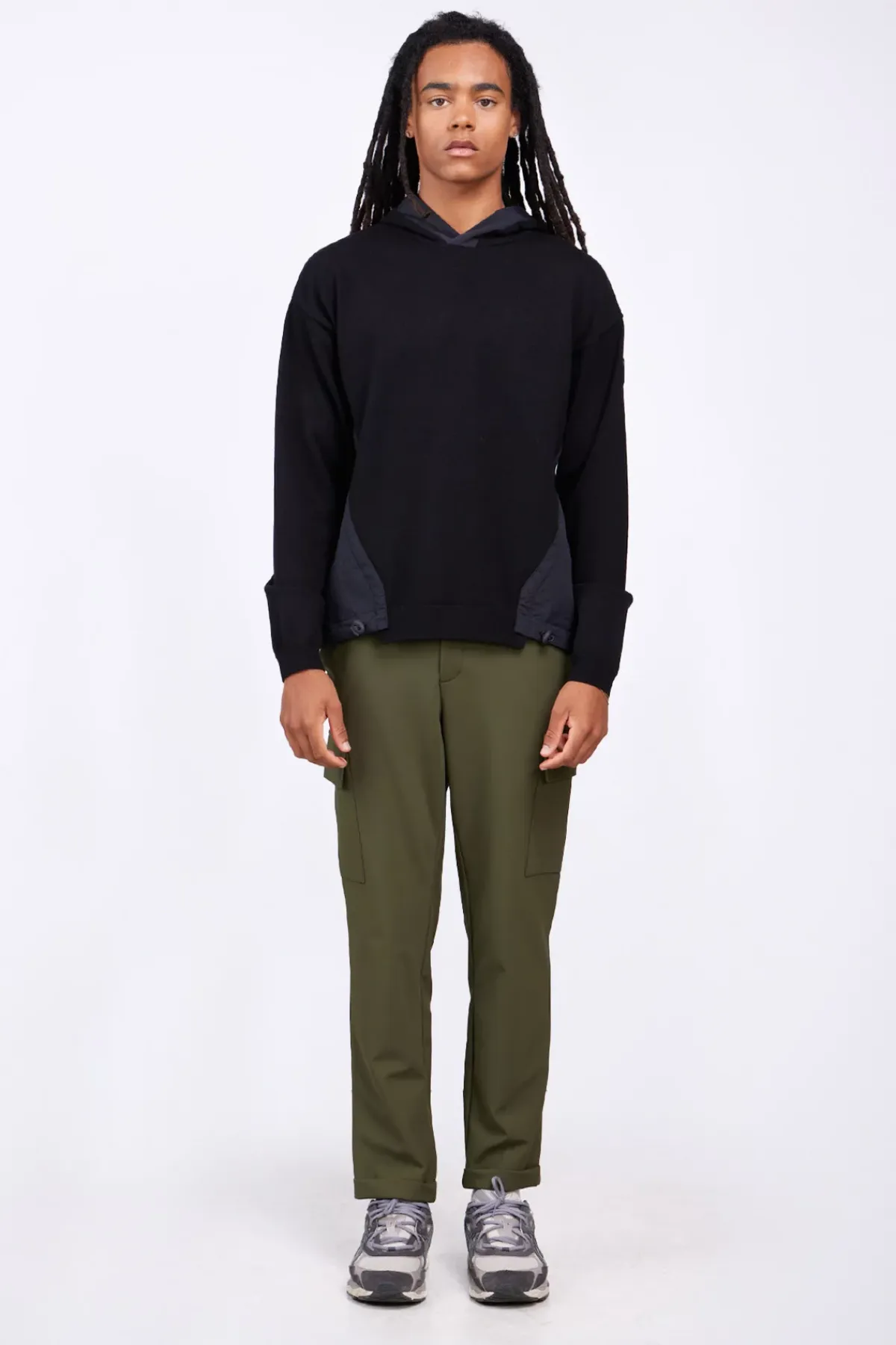 Pantalons*Gertrude Patalon Droit Coupe Cargo Daniel Kaki