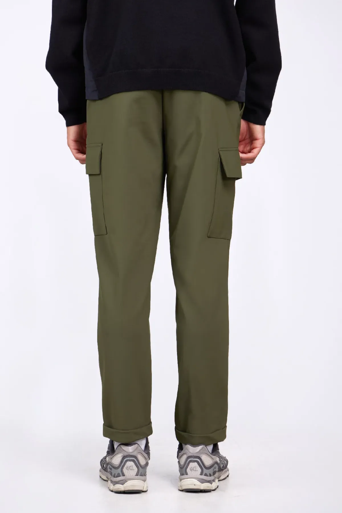 Pantalons*Gertrude Patalon Droit Coupe Cargo Daniel Kaki