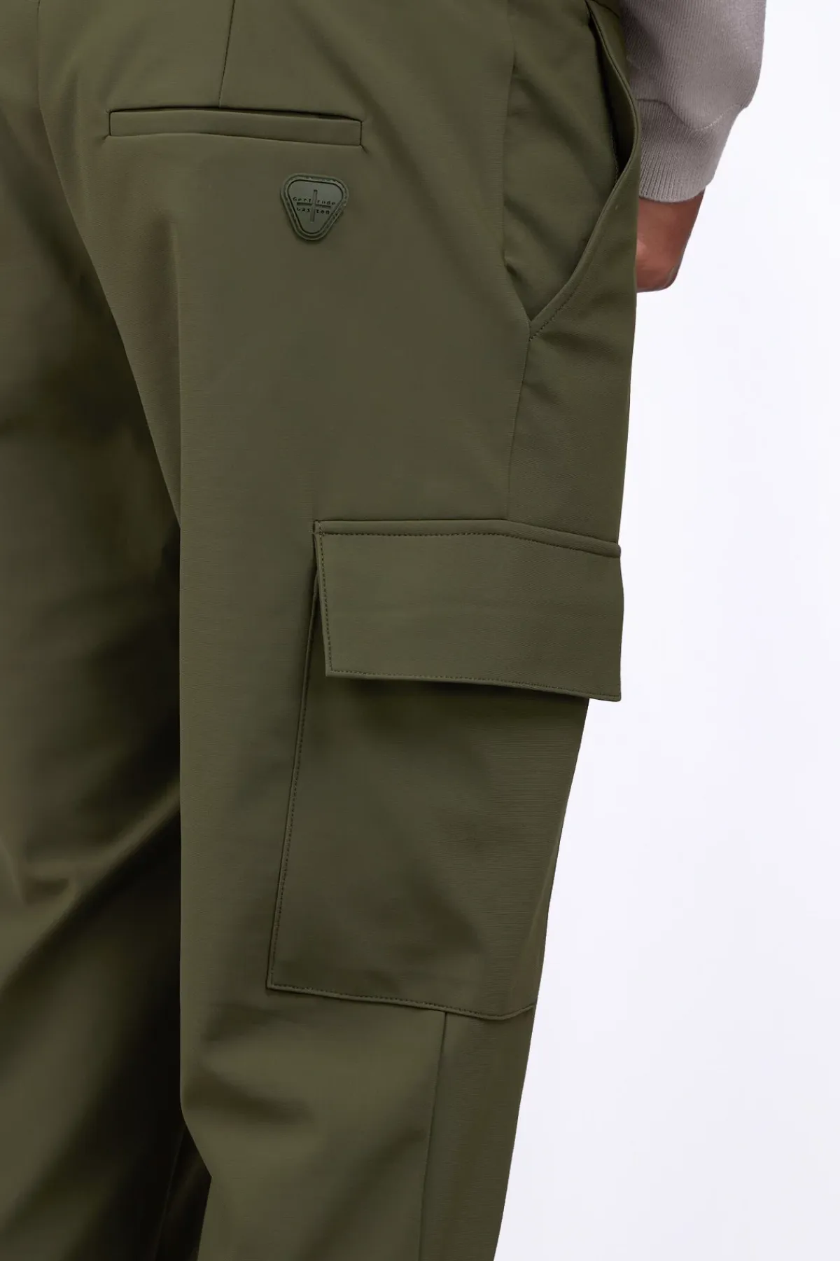 Pantalons*Gertrude Patalon Droit Coupe Cargo Daniel Kaki
