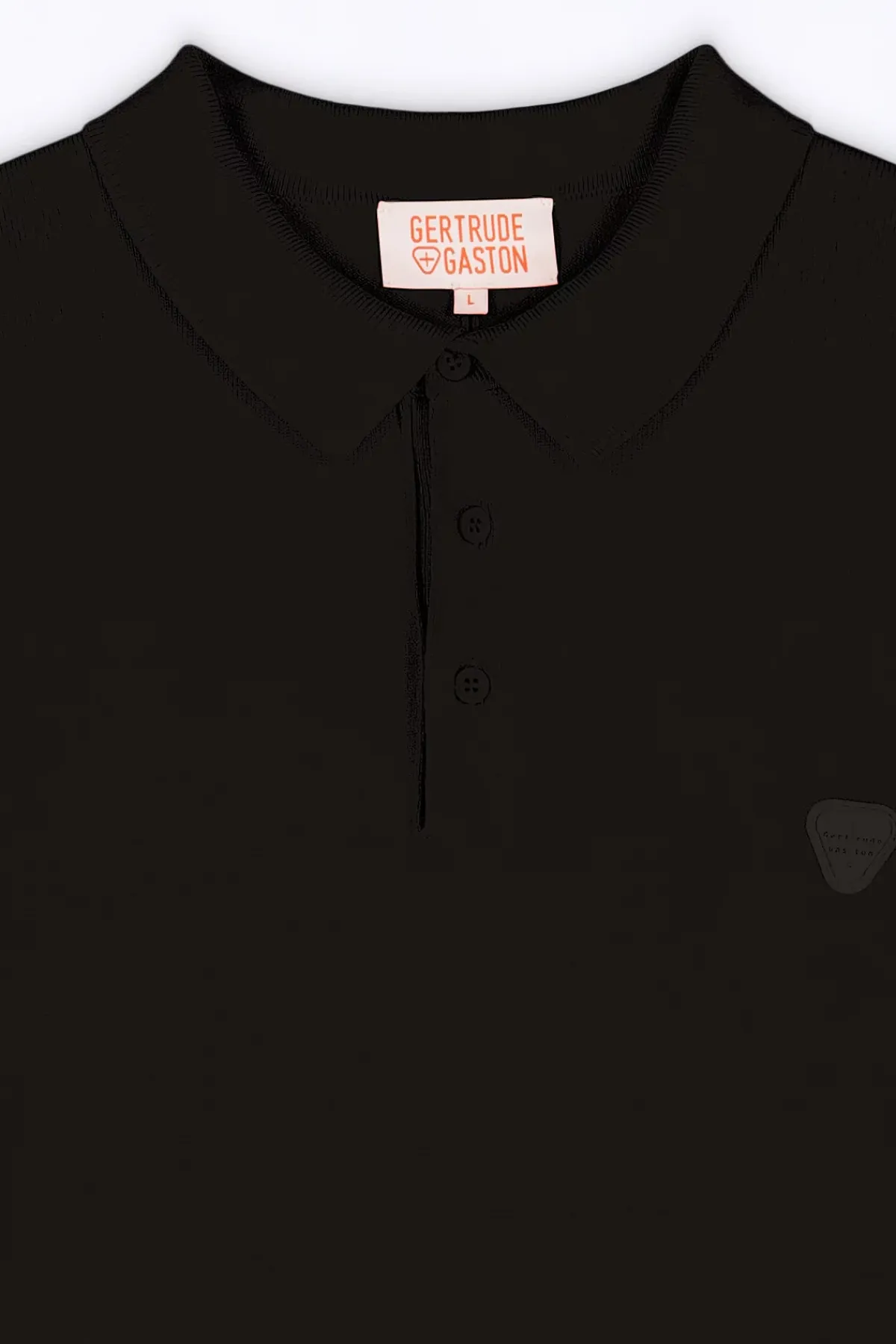 Pulls & Polos*Gertrude Polo En Maille Coupe Droite Judas Black