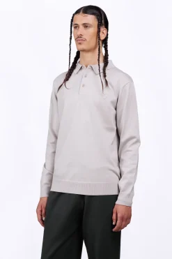 Pulls & Polos*Gertrude Polo En Maille Coupe Droite Judas Ciment