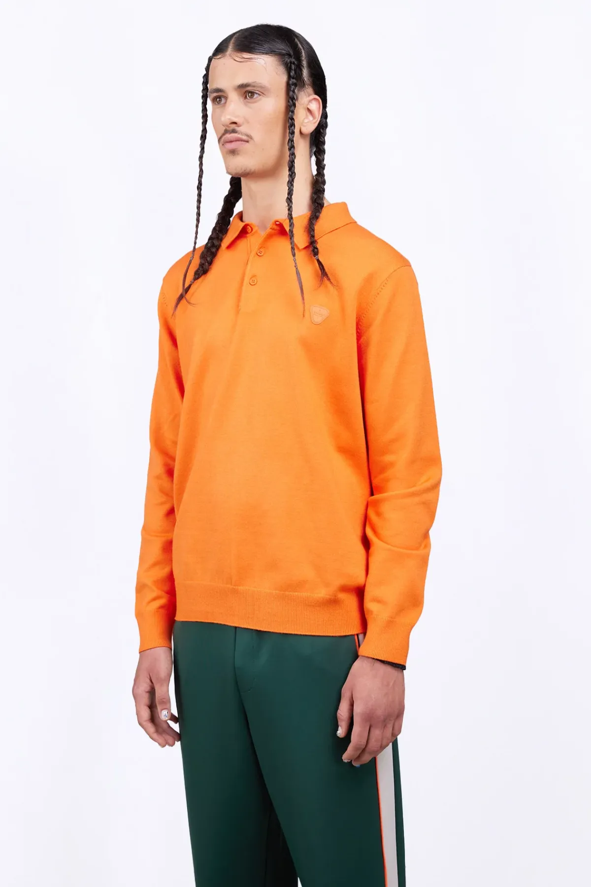 Pulls & Polos*Gertrude Polo En Maille Coupe Droite Judas Orange