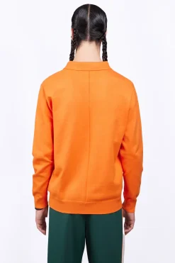 Pulls & Polos*Gertrude Polo En Maille Coupe Droite Judas Orange