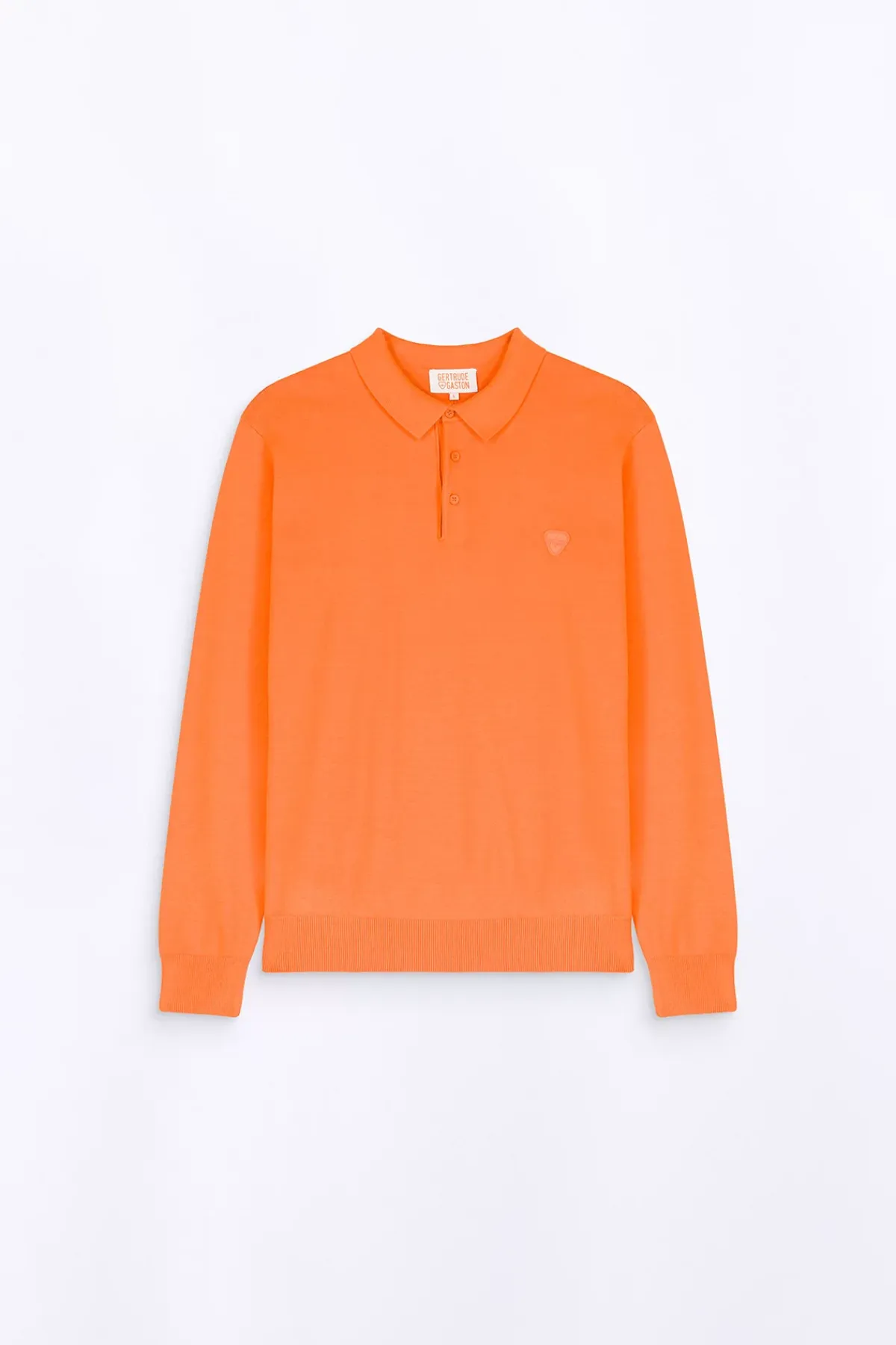 Pulls & Polos*Gertrude Polo En Maille Coupe Droite Judas Orange