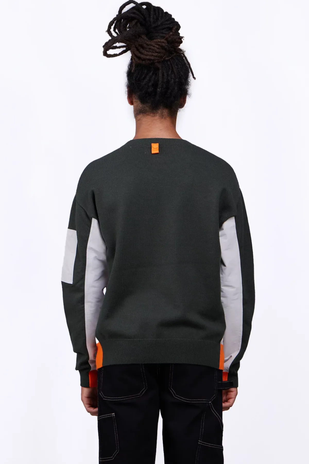 Pulls & Polos*Gertrude Pull Bombardier Bi-Matiere Aldo Kaki
