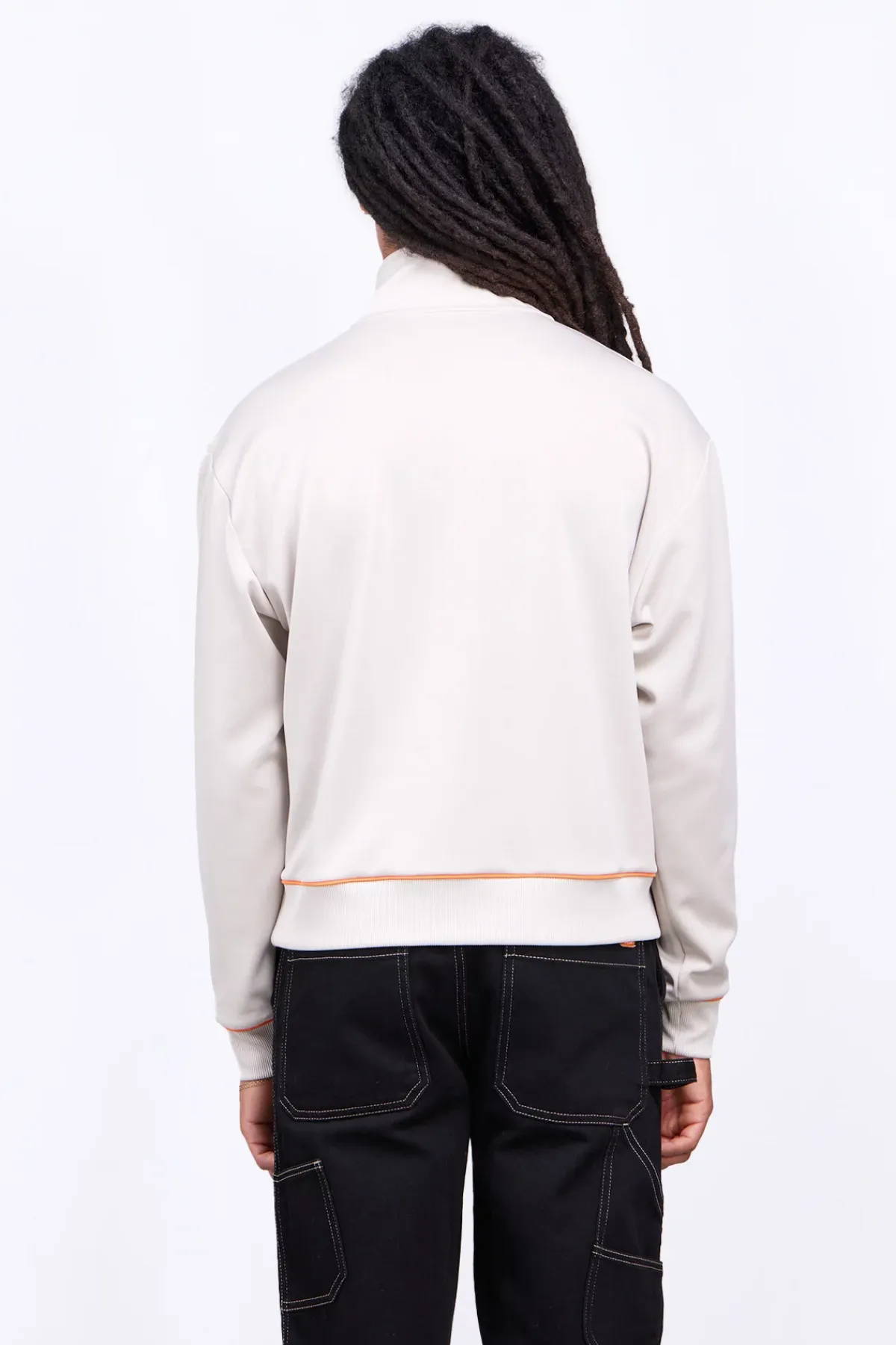 Pulls & Cardigans*Gertrude Pull Camionneur Col Zippe Guitou Ciment