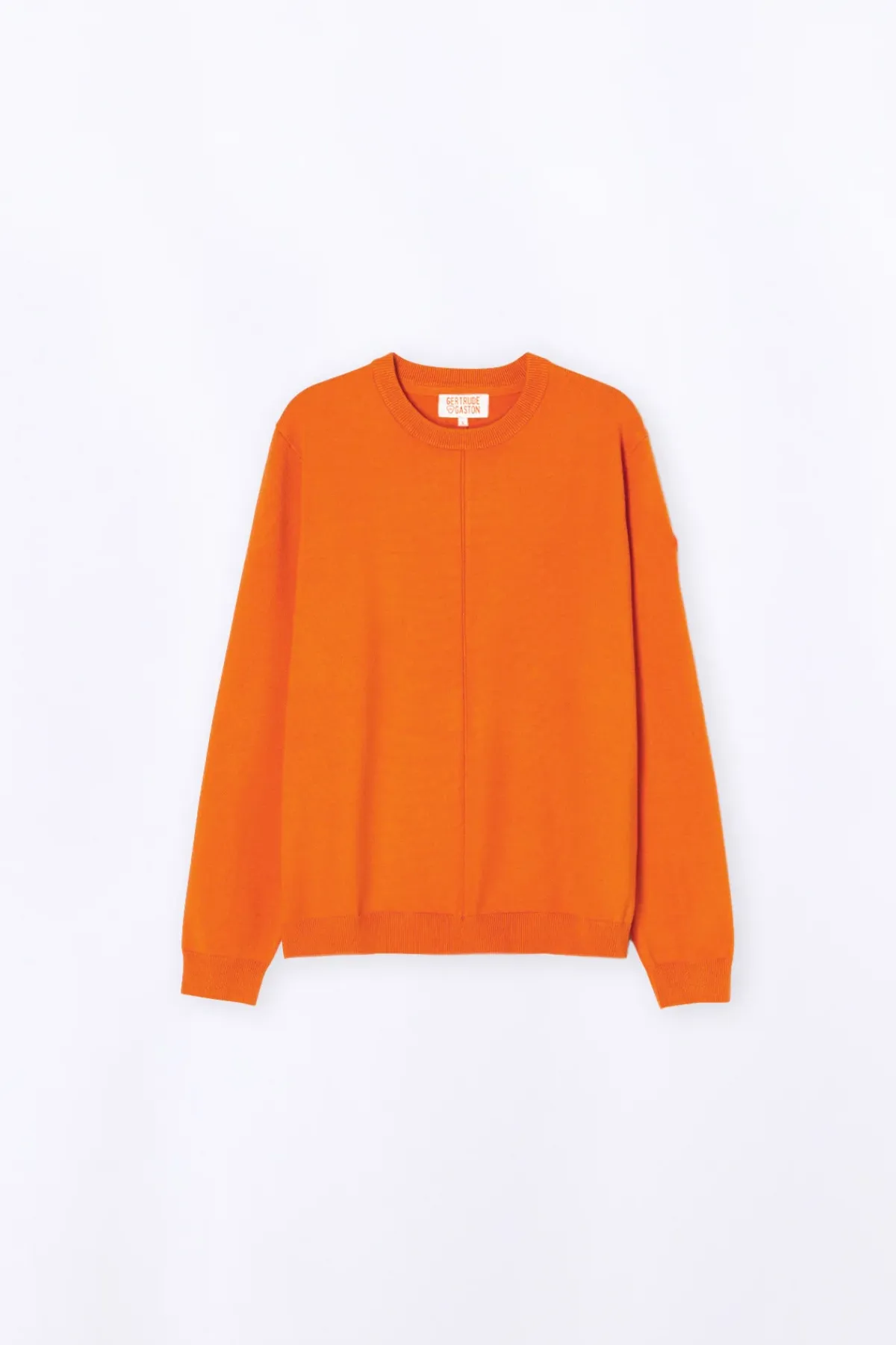 Pulls & Polos*Gertrude Pull En Maile Coupe Droite Alois Orange