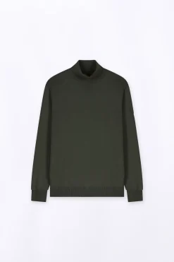 Pulls & Polos*Gertrude Pull En Maille Col Roule Eliott Kaki