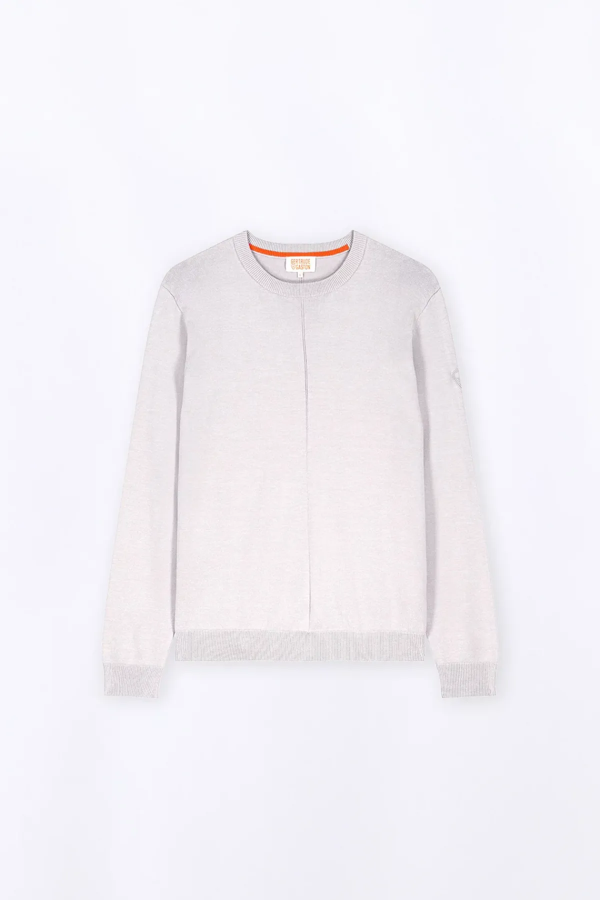Pulls & Polos*Gertrude Pull En Maille Coupe Droite Alois Ciment