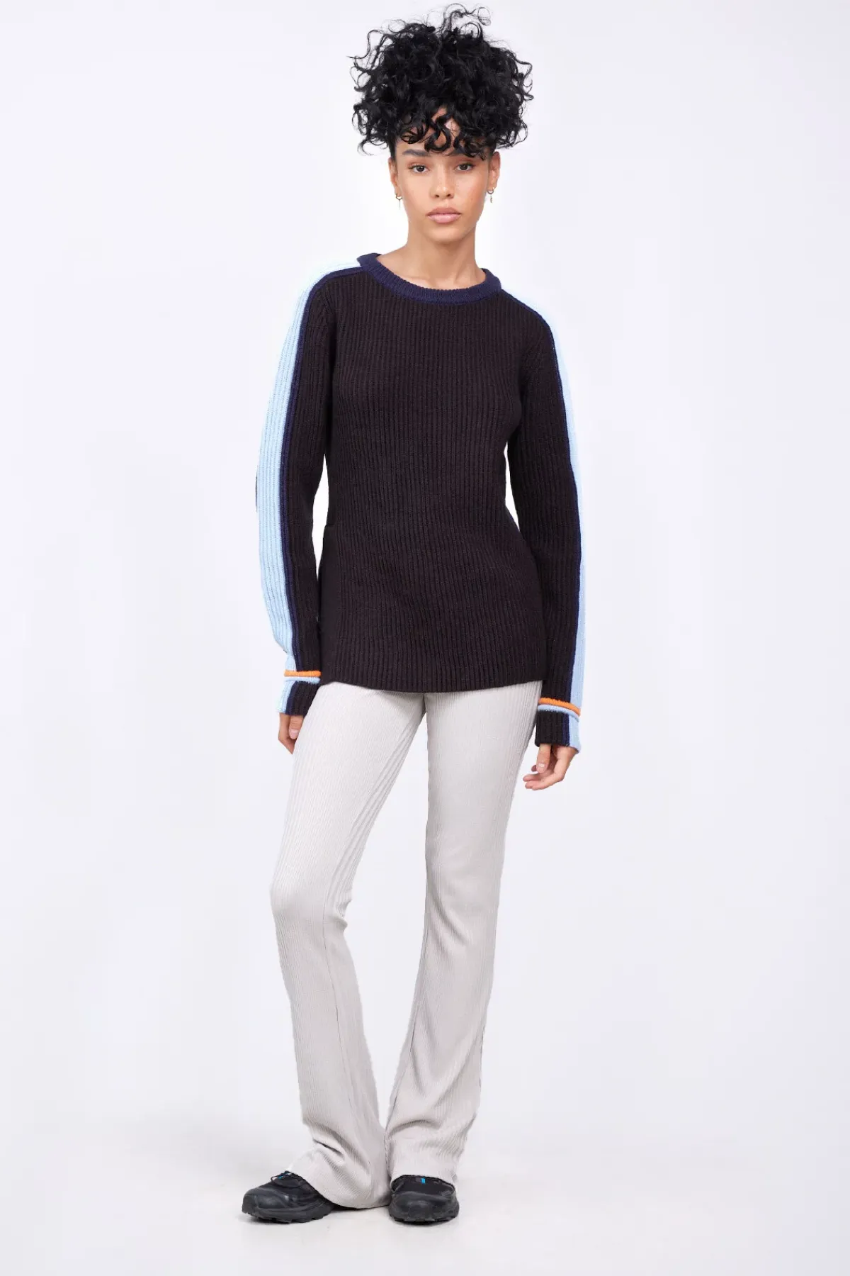 Pulls & Cardigans*Gertrude Pull Long Ajuste En Maille Perlee Aglae Black