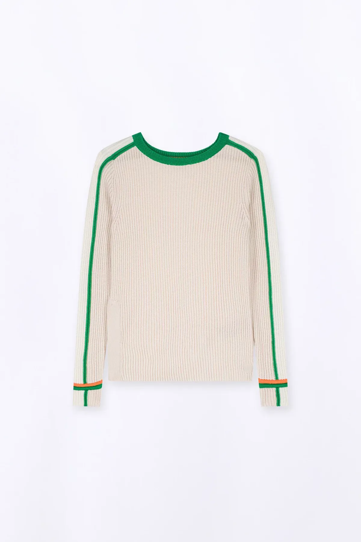Pulls & Cardigans*Gertrude Pull Long Ajuste En Maille Perlee Aglae Ecru