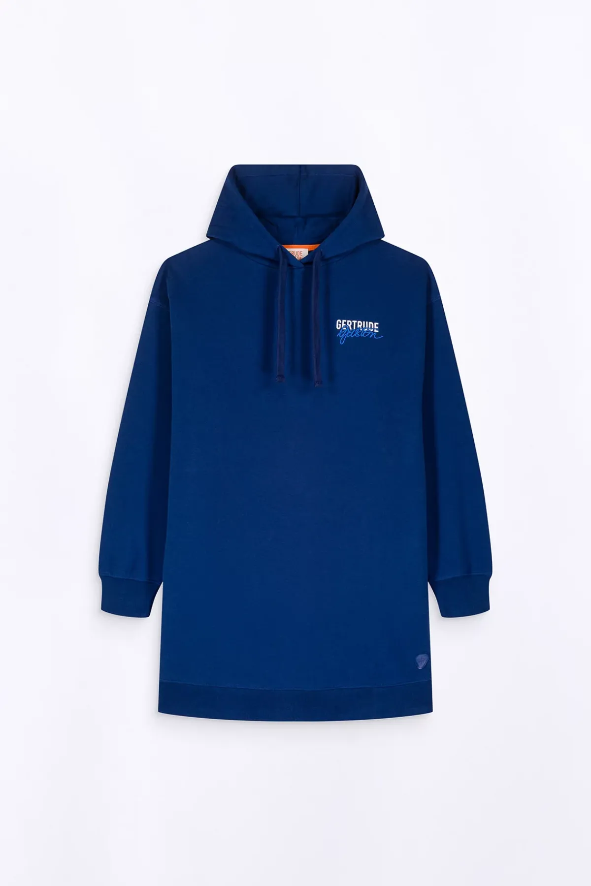 Sweatshirts & Hoodies*Gertrude Robe-Sweat A Capuche Impression Dos Salome Twisted Worker Blue